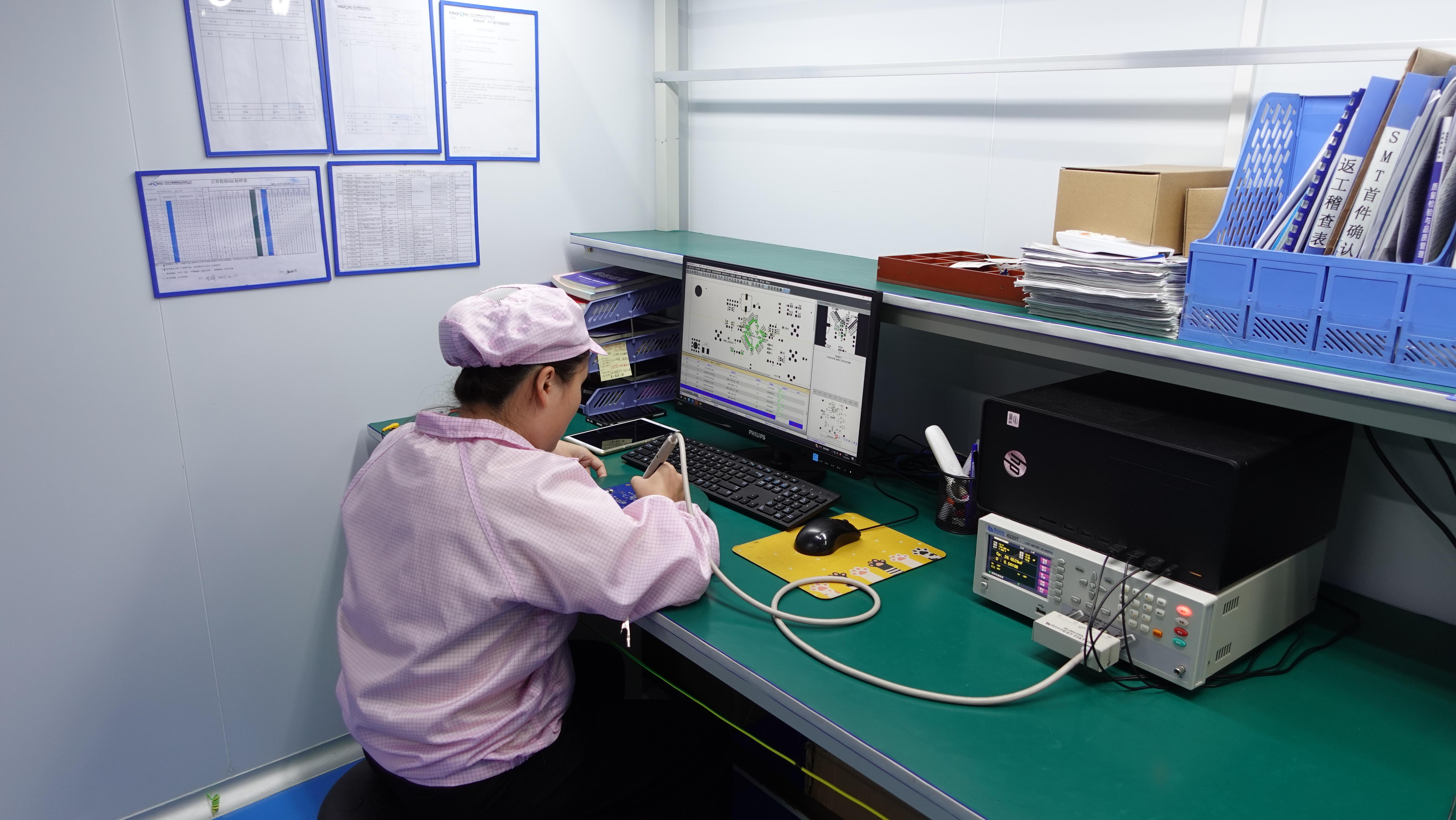 SMT车间首件检测